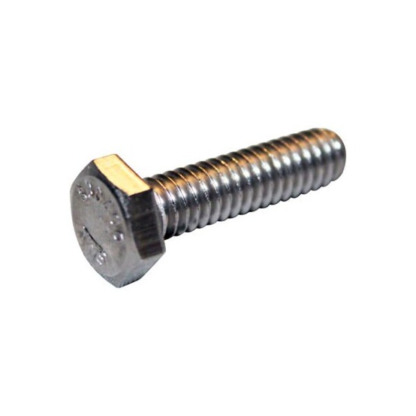 Allpoints 26-1060 1/4"-20 x 1" Stainless Steel Hex Head Cap Screw